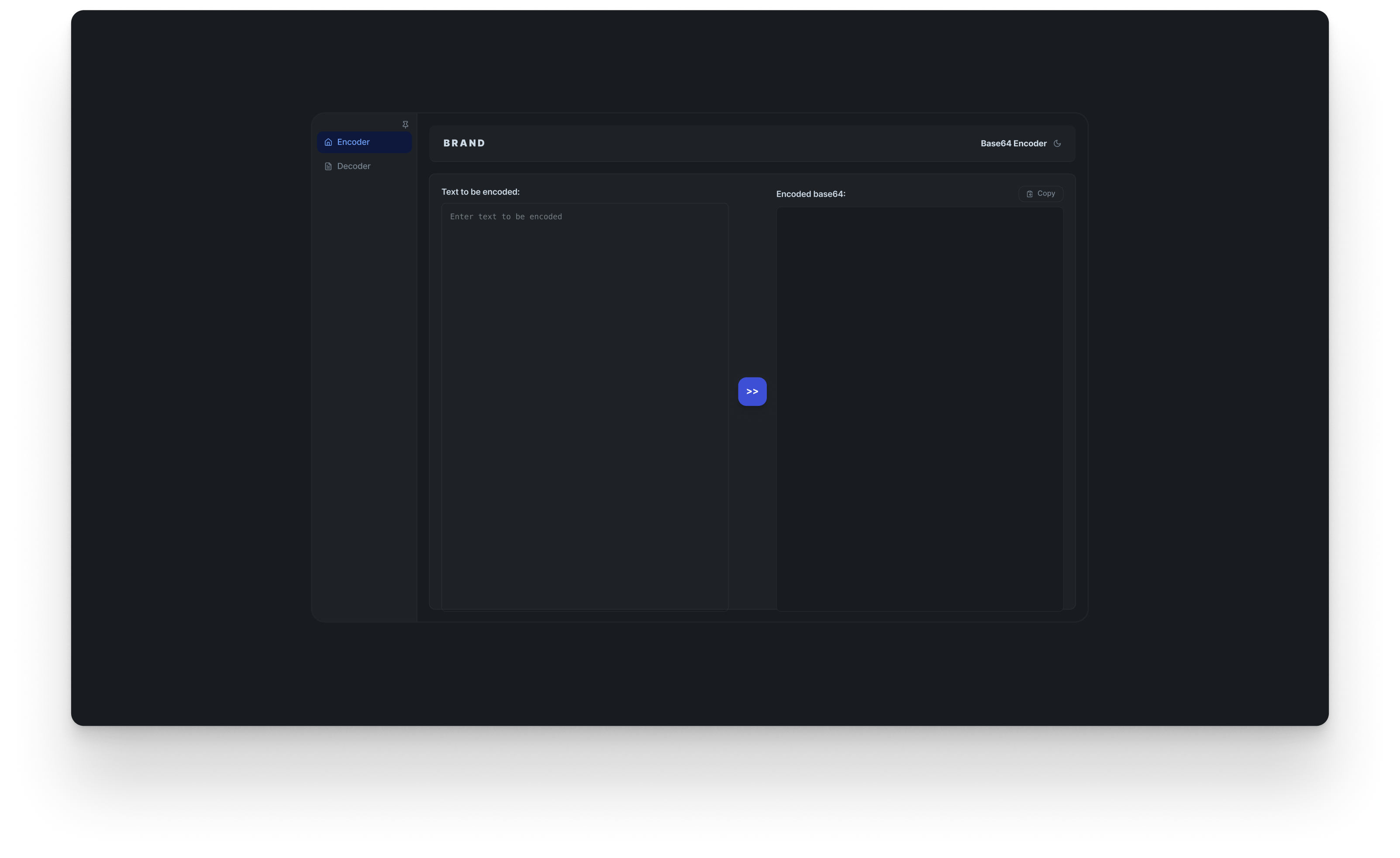 Base64 encoder & decoder