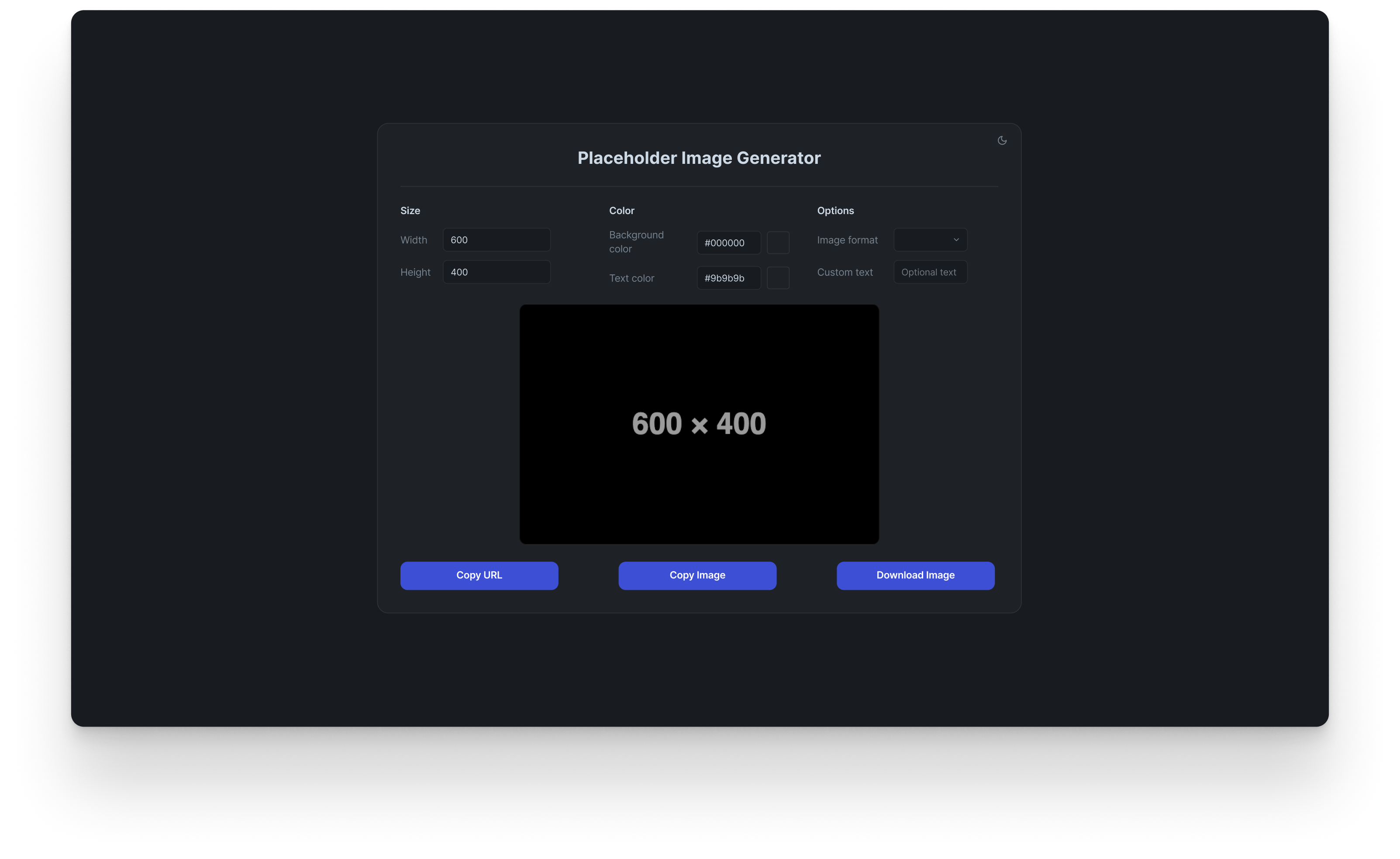 Placeholder image generator